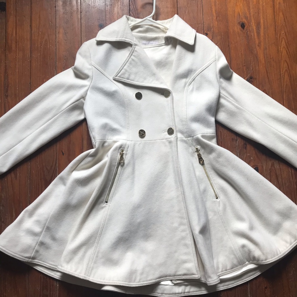 White winter jacket